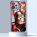 Capinha de Celular para Iphone Marvel Super Heroes em Silicone