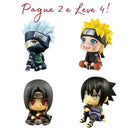 Miniaturas Bandai Cartoon Naruto Shipuden - [Pague 2 e Leve 4] Decoração Criativa e Exclusiva, Últimas Unidades Em Super Promoção