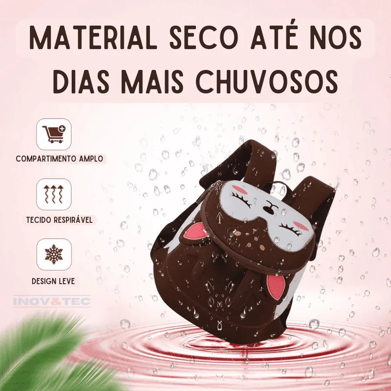 Mochila Infantil Bichinhos 3D - Estilo e Diversão na Volta às Aulas