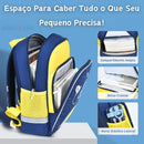 Mochila Infantil Foguete Da Diversão - Tenha Espaço Para Carregar o Que Precisar