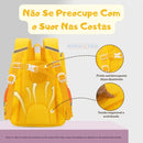 Mochila Infantil de Patinho Amarelo - Estampa Divertida e Criativa