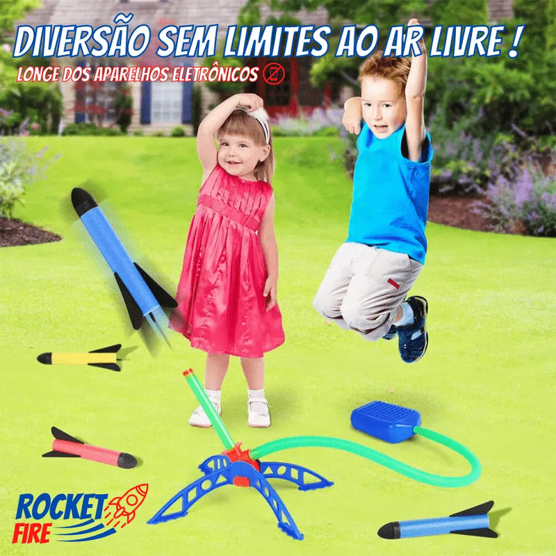 Brinquedo Lançador de Foguete Rocket Fire