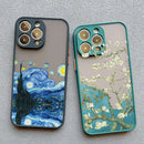 Capinha de Celular para Iphone em Silicone Ateliê Van Gogh