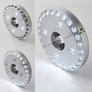 Luminaria com 28 LEDs e 3 Modos de Iluminação para Guarda-Sol