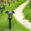 Lâmpada Led Eliminadora de Mosquitos com Painel Solar Repelling LED Light