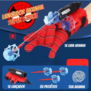 Luva Lança Teia com até 15 Projéteis + Alvo para Crianças do Homem Aranha Super Strike