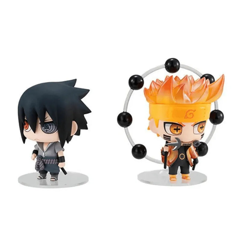 Miniaturas Naruto Cartoon Style - Decoração Geek e Gamer, Personalize Seu Setup Com Essas Incríveis Peças !