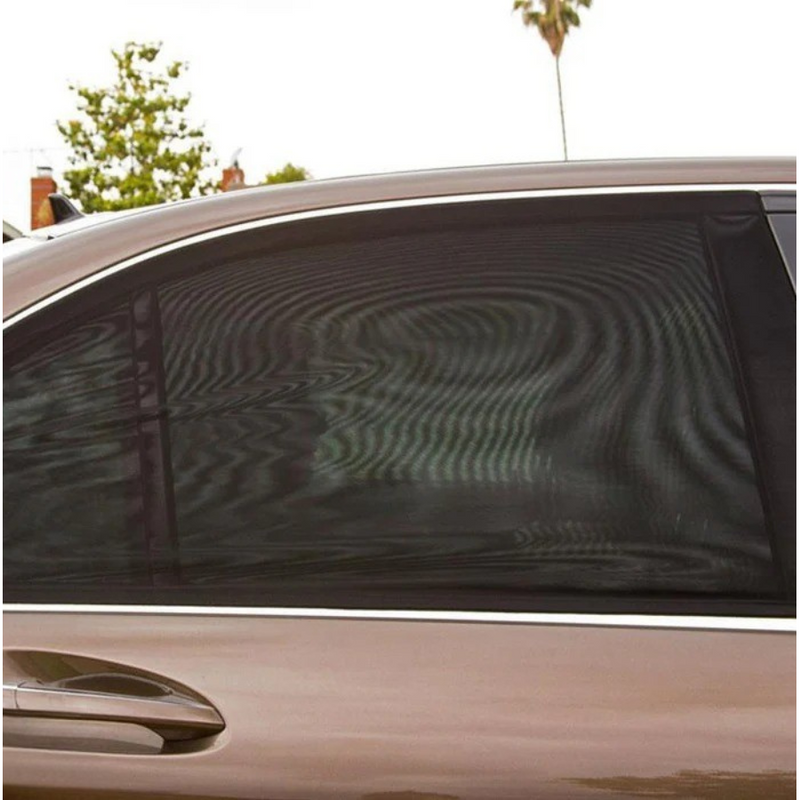 Kit 2x Cortinas Protetoras de Janelas Laterais para Carros de Fácil Instalação