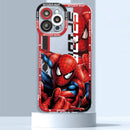 Capinha de Celular para Iphone Marvel Super Heroes em Silicone