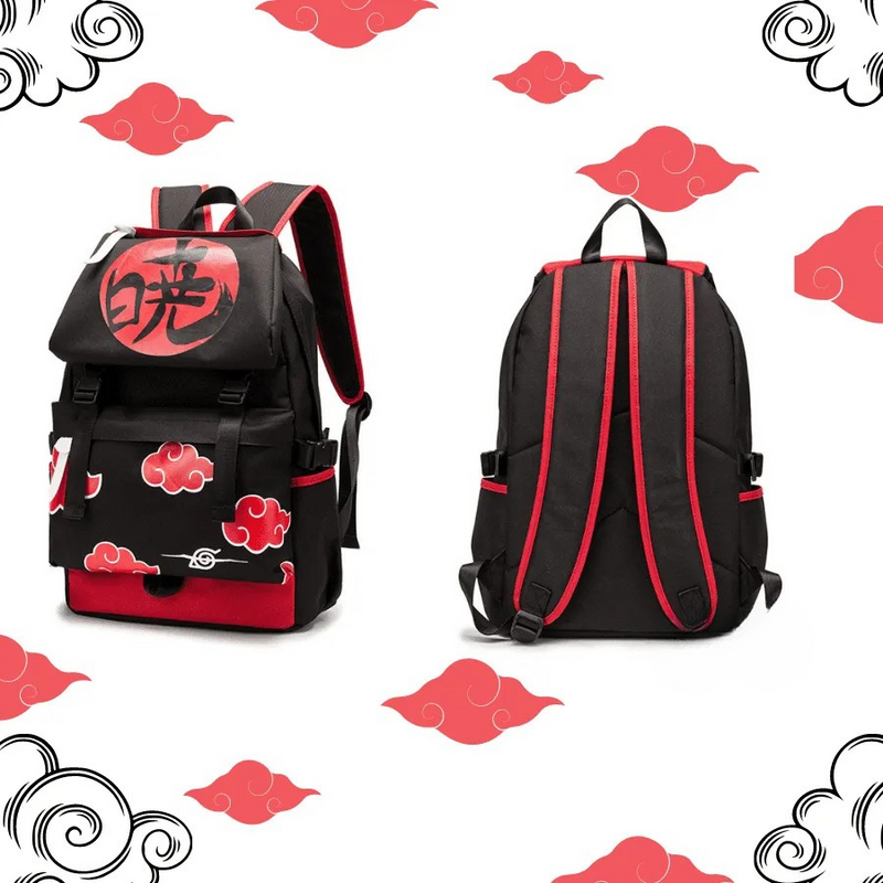 Mochila Naruto Shipudden Grande com Espaço para o Notebook
