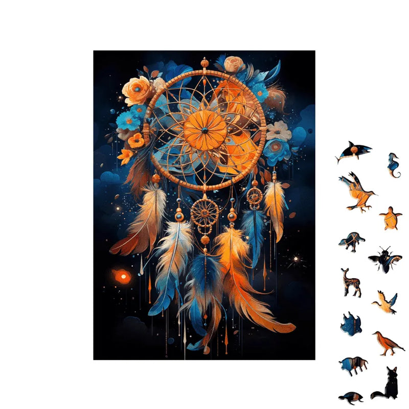 Quebra-Cabeça De Madeira Inova WOOD PUZZLE - Filtro Dos Sonhos | Diversão Com Diversos Benefícios