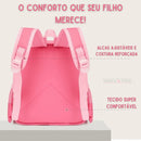 Mochila Infantil Mundo dos Dinossauros - Um Mundo Gigante de Diversão