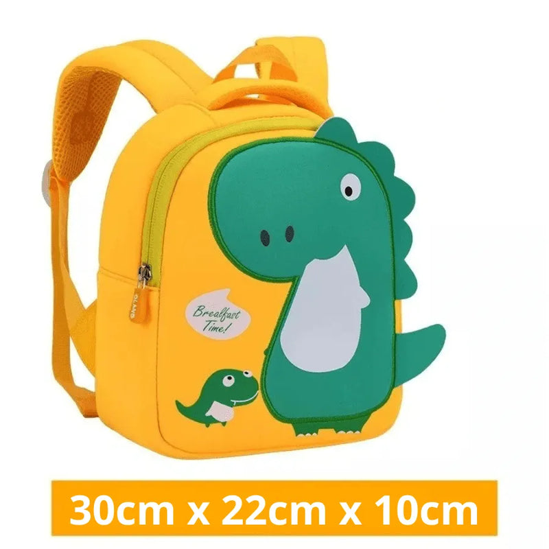 Mochila Infantil Papai Dino - Leveza e Criatividade Para Seu Filho
