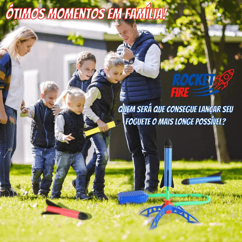 Brinquedo Lançador de Foguete Rocket Fire