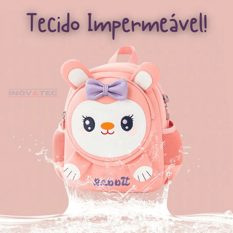 Mochila Infantil Super Fofos - Fofura e Conforto Na Sala De Aula