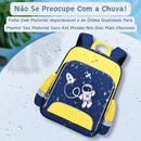 Mochila Infantil Foguete Da Diversão - Tenha Espaço Para Carregar o Que Precisar