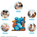 Quebra-Cabeça de Madeira Inova WOOD PUZZLE - Coala e Filhote | Diversão com Diversos Benefícios