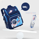 Mochila Infantil Premium Impermeável Unisex - Aventura Espacial Na Escola + Brinde