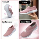 Tênis Tipo Meia em Fibra Mesh Super Macia Slip On AeroSwift