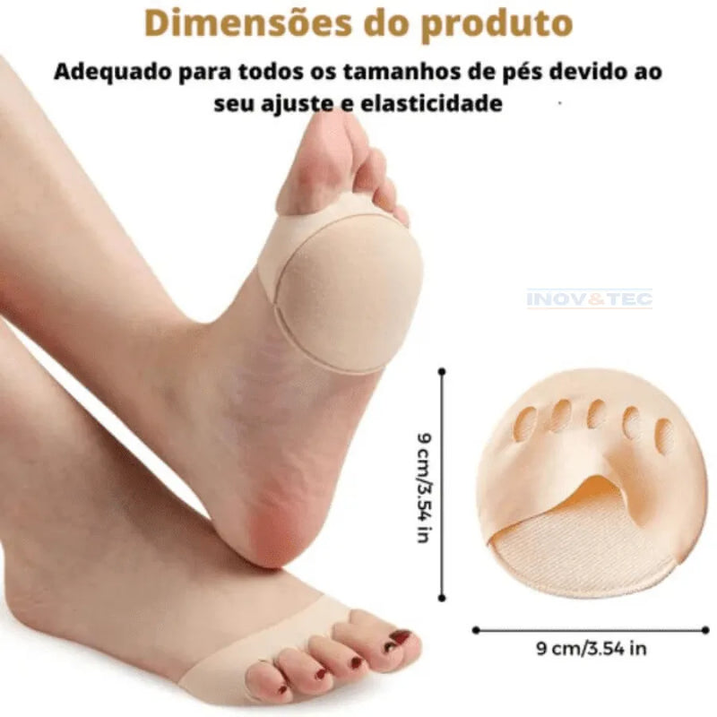 Nuvem Feet - Almofada Terapêutica para Pés - Salto Alto e Sapatos Confortáveis Como Nunca - ÚLTIMO DIA NA PROMOÇÃO [PAGUE 1 PAR LEVE 3]