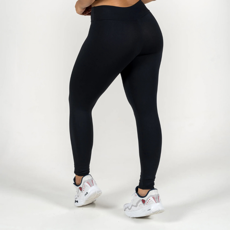 Calça Legging Feminina Fitness com Bolso Lateral