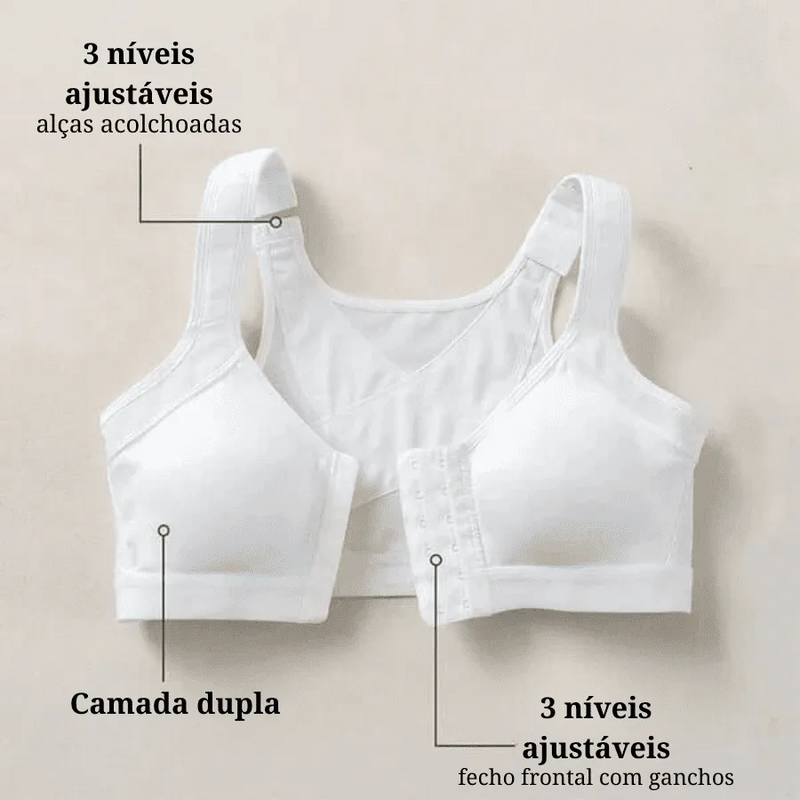 Sutiã De Sustentação Ajustável Com Corretor Postural UperBreast [COMPRE 1 LEVE 2]