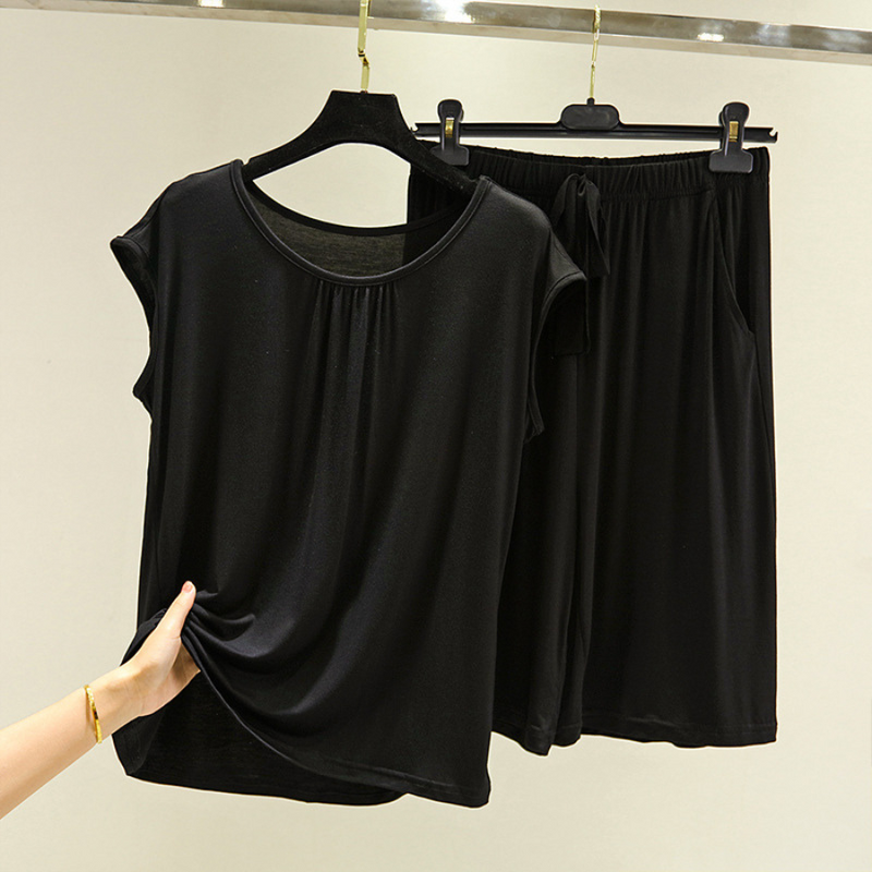 Pijama Feminino BreezyComfy - Conjunto Shorts e Camisa Regata Tecido Fresquinho | Macio, Leve e Super Confortável