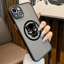 Capinha de Celular para Iphone Translúcida Marvel The Vingadores