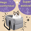 Cadeirinha De Segurança Para Gatos e Cachorros Pequenos SafePaws Original | Seu Pet Mais Confortável e Tranquilo Com Muita Segurança [Últimas Unidades Com 50% De Desconto]