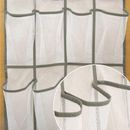 Sapateira Organizadora de Sapatos com 24 Bolsos e 3 Ganchos para Pendurar Sobre a Porta