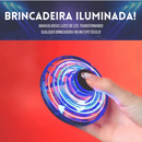 Disco Voador Spinner com LED Boomerang Flying