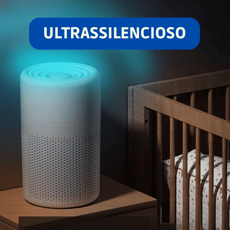 Purificador de Ar com Filtro HEPA e Função Ionizador AirClean KSA4