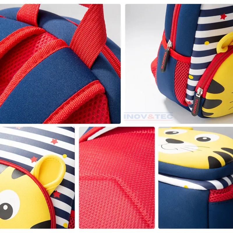 Mochila Infantil Listrada de Animais - Estilo e Criatividade para te Acompanhar