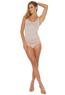 Regata Modeladora Corporal Feminina com Bojo Removível de Compressão Stay Fabulous