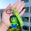 Chaveiro Super Heroes em Silicone Marvel DC Quality