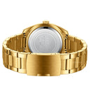 Relógio Masculino CRRJU "Deep Sea" Em Aço Inoxidável, Com movimento de Quartzo e Resistente a Água 30M