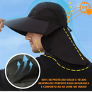 Chapéu Com Proteção Solar UVA/UVB [Pague 1 Leve 2]