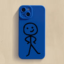 Capinha Iphone Stick Man Dedo Do Meio De Silicone - Case de Alta Proteção e Resistência