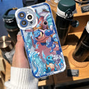 Capinha de Celular para Iphone Holográfica Pokemon Evolutions