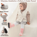 Sapatinho Meia De Inverno "Pezinho  Pelúcia"- Super Confortável, Quentinho e Antiderrapante