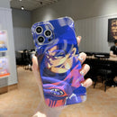 Capinha de Celular para Iphone Holográfica Dragon Ball DBZ