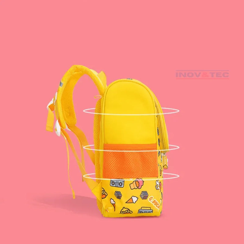 Mochila Infantil de Patinho Amarelo - Estampa Divertida e Criativa