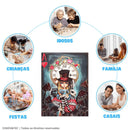 Quebra-Cabeça de Madeira Inova WOOD PUZZLE - Alice e o Tempo | Diversão com Diversos Benefícios