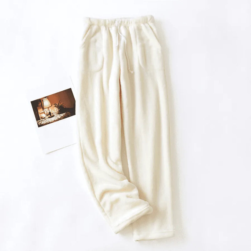 Calça De Pijama Peluciada Cozy Cloud | Quentinha, Macia e Super Confortável