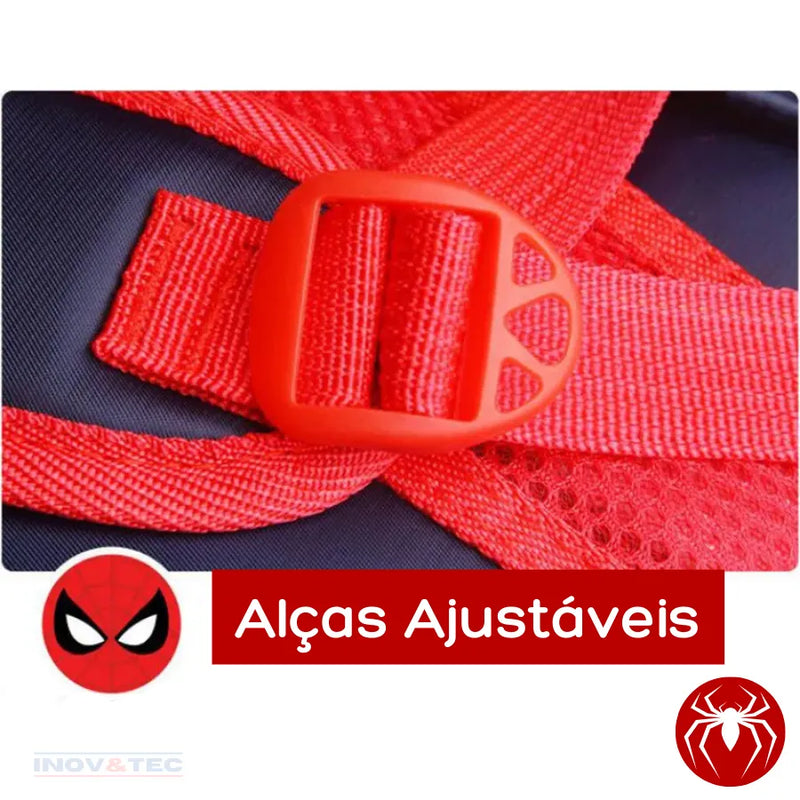 Mochila Infantil Homem-Aranha - De Volta às Aulas
