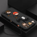 Capinha de Celular para Iphone Harry Potter Hogwarts