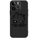 Capinha de Celular para Iphone Marvel I AM GROOT