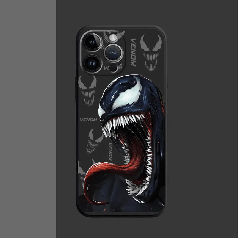 Capinha Iphone Homem-Aranha e Venom Filme - Case de Alta Proteção e Resistência