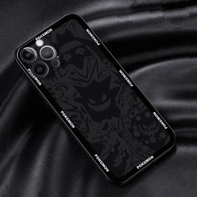 Capinha Iphone Gengar Pokemon - Case De Silicone De Alta Proteção E Resistência