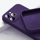 Capinha de Celular para Iphone Case Matte em Silicone e Microfibra